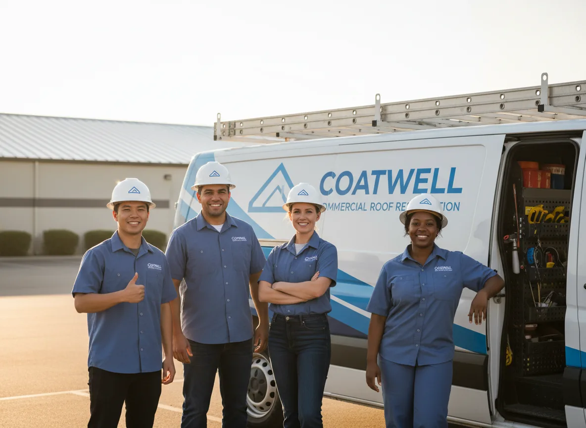 Commercial roof coating company in Taylors, SC